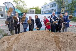 Spatenstich: 20 Millionen Euro für „Chemical Invention Factory“ in Berlin  Quelle: Christian Kielmann  Copyright: TU Berlin