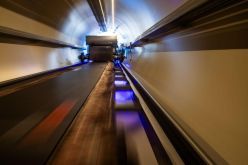 Blick in die neue Forschungsinfrastruktur „goTube“ an er Hochschule Emden/Leer. Diese soll neue und hilfreiche Erkenntnisse für die europaweite Hyperloopforschung bringen.  Quelle: Max Simson  Copyright: Hochschule Emden/Leer