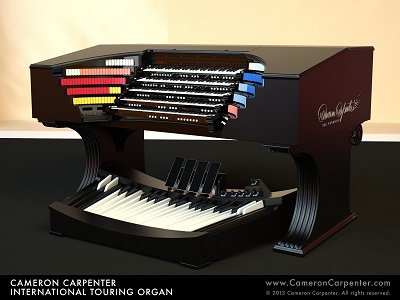 Cameron Carpenter To Launch Worldwide Touring Organ