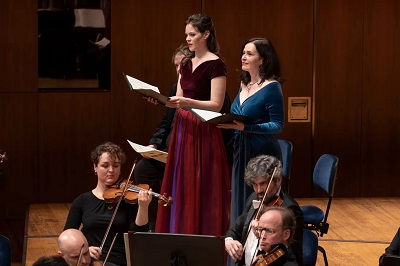 Mendelssohns Lobgesang Regula Mühlemann im Duett mit Simona Saturova Foto Priska Ketterer