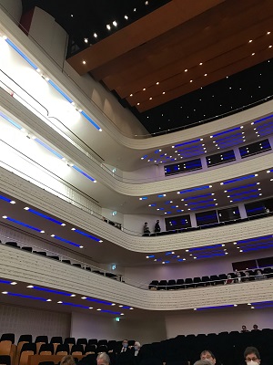 Der Konzertsaal des KKL Luzern  