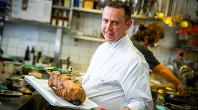 Hugues Blanchard vom Grand Casino Luzern hat den Code für Martini-Gänse geknackt