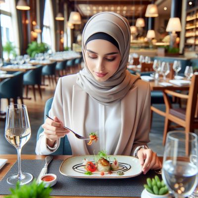 Es gibt ja auch Restauranttesterinnen