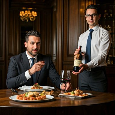 Restauranttester in Gourmetlokal