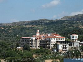 Aussicht vom Dörfchen Spili