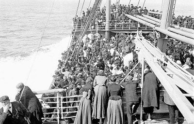 Auswandererschiff 19.  Jahrhundert