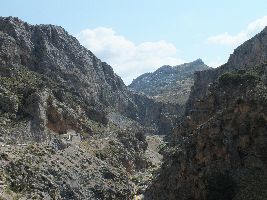 Canyon auf der Hinfahrt