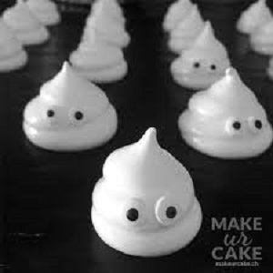 Meringues gibts auch lustig