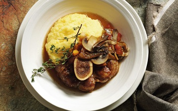 Ossobucco mit Pilzen