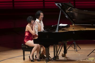 Hyung ki Joo und Yuja Wang Foto Priska Ketterer