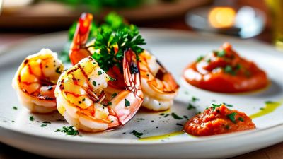 Auch Gambas fehlen nicht