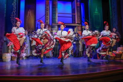 Auch ein echter Can Can fehlte nicht