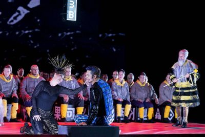 Opernhaus Zürich Turandot Première vom 18. Juni, besucht von Marinella Polli