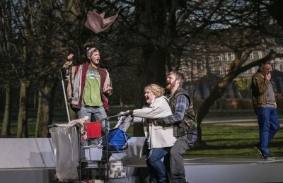 vlnr.Magnus Ingemund Kjelstad, Birgitte Christensen, Eirik Grøtvedt und Audun Iversen 