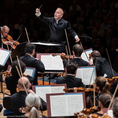 Yannick Nézet-Séguin beim engagierten Dirigat