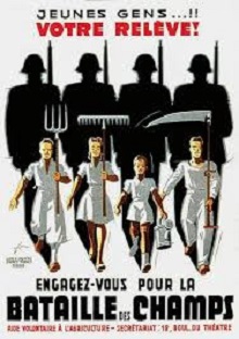 Aufruf zur Anbauschlacht Schweiz