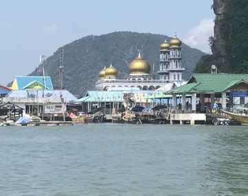 Das Fischerdorf mit Mosche