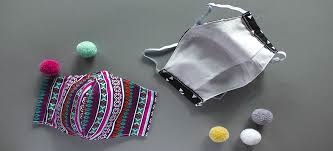 Einige basteln sich selber eine individuelle Maske