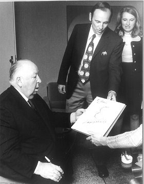 Hitchcock und Menasse 1960 ©R.H.Binder