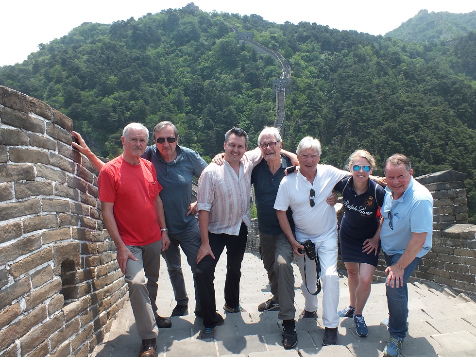 Mauern sind da um überwunden zu werden, gemeinsam unterwegs im Reich der Mitte