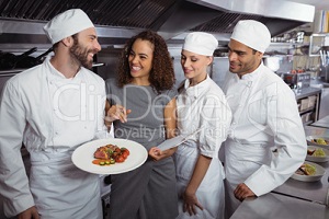 Sichtliche Freude an seiner Arbeit