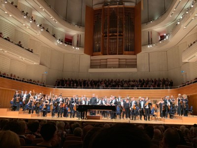 Sir Antonio Pappano  mit seinem Orchester