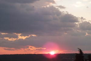 Sonnenuntergang bei Irena und Milan