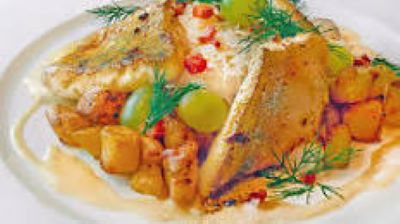 Sauerkraut und Fisch mit Elsässer Sauerkraut