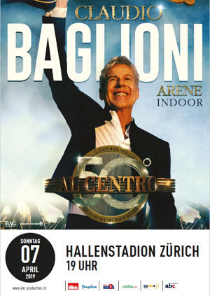 Claudio  Baglioni Tour Plakat