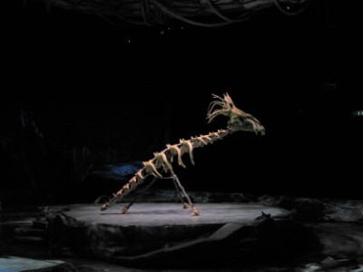 Die Requisiten waren einzigartig (Hunde, Pferde, Vogel-Strauss, Drache) (Vögel, Drachen-Matratzen, Mikado-Bambusstangen, Licht Jongleure, Vendisches Boot usw