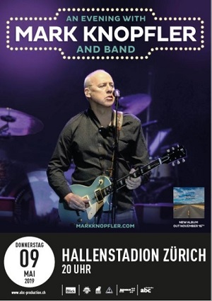 Mark Knopfler Konzertplakat