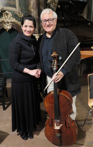 Misa Hasegawa und  David Geringas