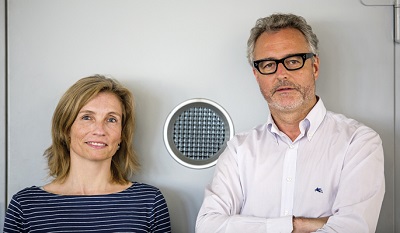 Thomas Lussi  Architekt, hier mit Beatrice Maeder Planerin seines Teams