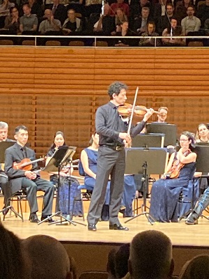 Daniel Dodds bei seiner Zugabe