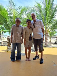 Der Autor im Sea Breeze mit JOY und Perrot