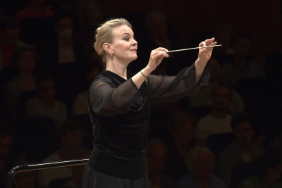 Dirigentin Susanna Mälkki Foto Peter Fischli