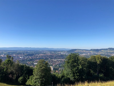Grandiose Aussicht vom Berner Hausberg