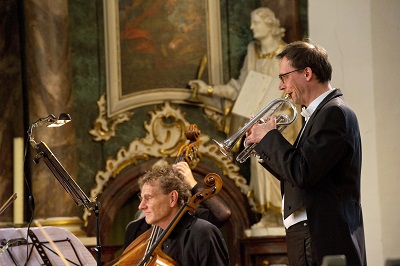 Joachim K. Schäfer Trompete mit Ingemar Brantelid am Cello