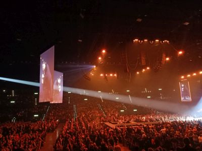 Michael Bublé Konzertimpression von Ruedy Hollenwäger