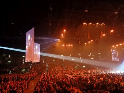 Michael Bublé Konzertimpression von Ruedy Hollenwäger