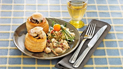 Pastetli schön präsentiert