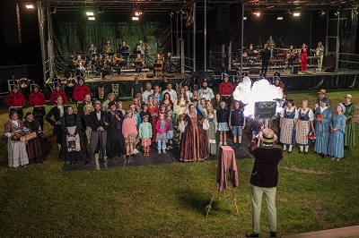 Queen Victoria mit Entourage auf der Rigi