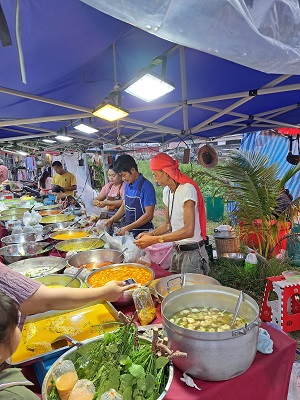 Thailänder Marktimpression von Herbert Huber
