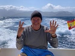 André Wiersig hat es geschafft: Sieben Kanäle auf fünf Kontinenten hat er bezwungen und ist jetzt der erste Deutsche, der dies geschafft hat. (Foto: Dennis Daletzki)