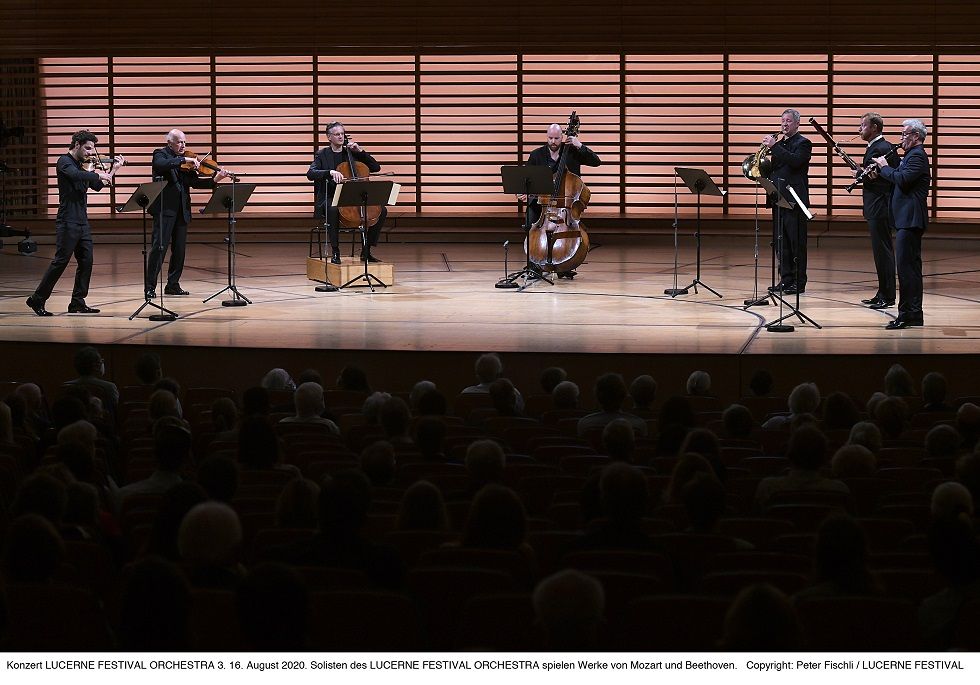 Solisten des Lucerne Festival Orchestra Foto Peter Fischli / LUCERNE FESTIVAL
