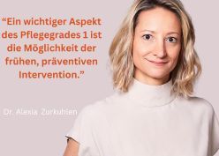 Dr. Alexia Zurkuhlen, Vorständin des Kuratoriums Deutsche Altershife (KDA)  Quelle: Jill Flug  Copyright: KDA