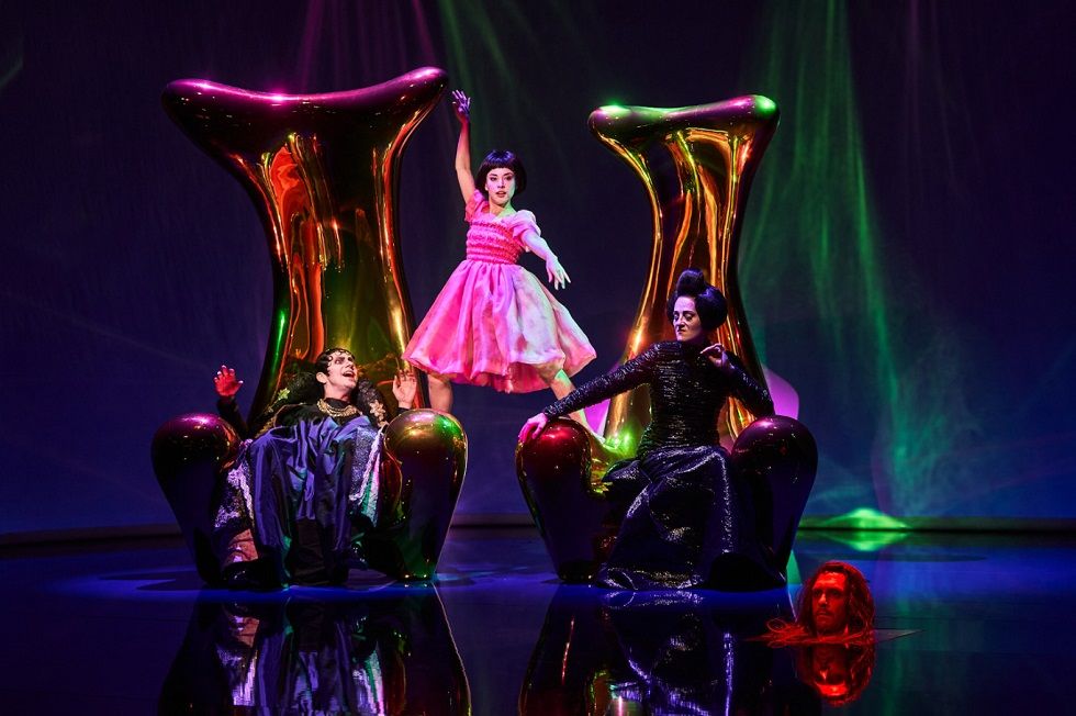 alome zwischen Herodes links und Herodias rechts Foto Ingo Hoehn