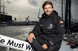 Wurde von Prof. Ralf Brauner gecoacht: Boris Herrmann  Foto: Vincent Curutchet/IMOCA