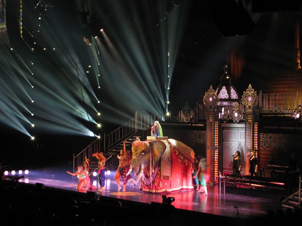 Cher on Stage im Zürcher Hallenstadion, 9.10.2019, Foto Ruedy Hollenwäger