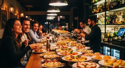 Alle greifen kräftig zu